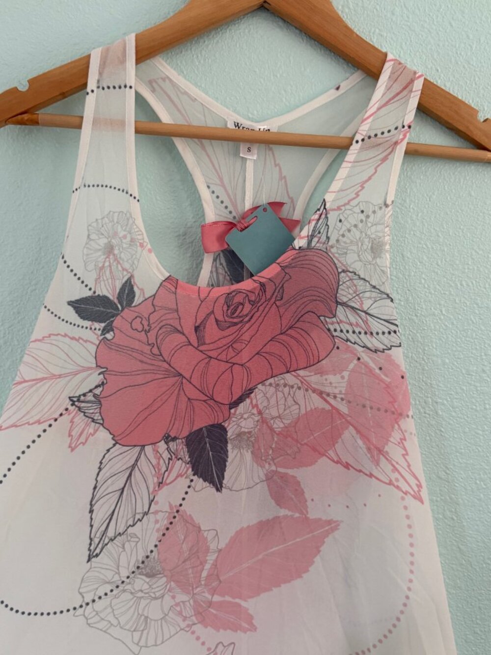 NWT‎ Wrap Up by VP High Low Chemise Lingerie Size Small - Picture 4 of 7
